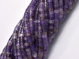 Amethyst, Approx. 2x4mm, Heishi Disc-BeadBeyond
