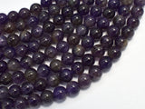 Amethyst, 8mm (8.5mm) Round Beads-BeadBeyond