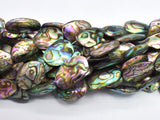 Abalone 10x14mm-13x20mm Puffy Oval-BeadBeyond