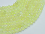 New Jade Beads, 6mm Round Green Beads-BeadBeyond
