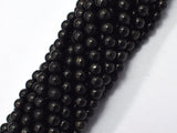 Genuine Shungite, 6mm Round-BeadBeyond