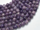 Lepidolite Beads, 8mm Round Beads-BeadBeyond