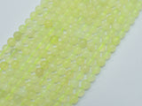 New Jade Beads, 6mm Round Green Beads-BeadBeyond
