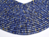Sodalite, Approx. 2x4mm, Heishi Disc-BeadBeyond