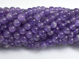 Amethyst, 6mm (6.4mm) Round-BeadBeyond