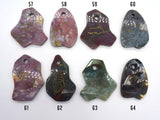 Assorted Stone Pendant, 1 piece-BeadBeyond
