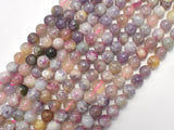 Pink Tourmaline Beads, 6mm Round-BeadBeyond