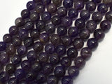 Amethyst, 8mm (8.5mm) Round Beads-BeadBeyond