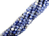 Blue Spot Jasper, 4mm (4.6mm) Round-BeadBeyond
