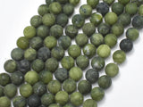 Matte Jade Beads, 8mm Round Beads-Gems: Round & Faceted-BeadBeyond