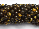 Malaysia Jade - Brown & Yellow 8mm Round-BeadBeyond