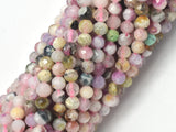 Watermelon Tourmaline Beads, 3.5mm Micro Faceted-Gems: Round & Faceted-BeadBeyond