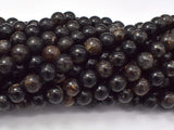 Golden Mica Beads, Biotite Mica, 8mm-Gems: Round & Faceted-BeadBeyond