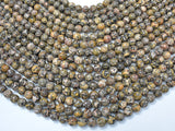 Leopard Skin Jasper Beads, Round, 9mm-Gems: Round & Faceted-BeadBeyond