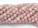 Pink Opal, 6mm (6.8mm) Round Beads-BeadBeyond
