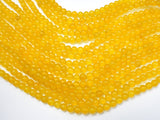 Jade Beads-Yellow, 6mm (6.3mm) Round Beads-Gems: Round & Faceted-BeadBeyond