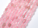 Madagascar Rose Quartz, 6x8mm Nugget Beads, 15.5 Inch-Gems: Nugget,Chips,Drop-BeadBeyond