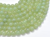 New Jade Beads, 8mm (8.7mm) Round-Gems: Round & Faceted-BeadBeyond