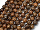 Tiger Skin Sandalwood Beads, 8mm Round Beads-Wood-BeadBeyond