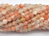 Arusha Sunstone 3.7mm Micro Faceted Round-BeadBeyond