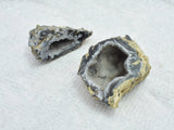 Agate Geode, Raw Crystal Geode, Agate Specimen, Natural Agate Druzy, 1piece-Gems:Assorted Shape-BeadBeyond