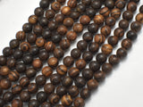 Tiger Skin Sandalwood Beads, 6mm Round Beads-Wood-BeadBeyond