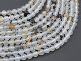 Agate Beads, 6mm (6.3mm) Round Beads, 14.5 Inch-Agate: Round & Faceted-BeadBeyond