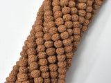 Rudraksha Beads, 4.5x5.5mm Rondelle Beads-Wood-BeadBeyond