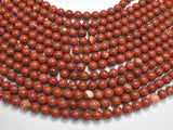 Red Jasper Beads, Round, 8mm-BeadBeyond