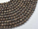 Chocolate Labradorite Beads, 6mm (6.4mm)-Gems: Round & Faceted-BeadBeyond