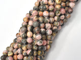 Rhodochrosite, 6mm, Round, 15.5 Inch-BeadBeyond