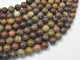 Artistic Jasper, Chohua Jasper, 8mm Round-Gems: Round & Faceted-BeadBeyond