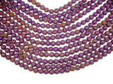 Druzy Agate Beads, Purple Geode Beads, 8mm (8.5 mm) Round Beads-Agate: Round & Faceted-BeadBeyond