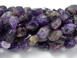 Amethyst, Approx 12 x (12-18) mm Faceted Nugget Beads-Gems: Nugget,Chips,Drop-BeadBeyond