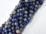 Sodalite Beads, 8mm (8.5mm), Round, 15 Inch-BeadBeyond