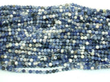 Matte Sodalite Beads, 4mm (4.5mm) Round Beads-Gems: Round & Faceted-BeadBeyond