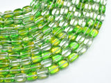 Mystic Aura Quartz - Green, Yellow, 6x9mm, Nugget, 14.5 Inch-BeadBeyond