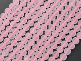 Matte Rose Quartz Beads, 6mm (6.5mm) Round beads-Gems: Round & Faceted-BeadBeyond