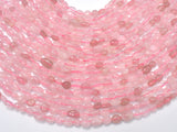 Madagascar Rose Quartz, 6x8mm Nugget Beads, 15.5 Inch-Gems: Nugget,Chips,Drop-BeadBeyond