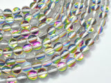 Mystic Aura Quartz-Rainbow, 6mm (6.3mm) Round-Gems: Round & Faceted-BeadBeyond