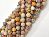African Agate, 8mm, Round, 15.5 Inch-BeadBeyond