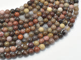 Petrified Wood, 6mm (6.3mm) Round Beads-Gems: Round & Faceted-BeadBeyond