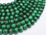 Natural Malachite, 8mm Round Beads-Gems: Round & Faceted-BeadBeyond