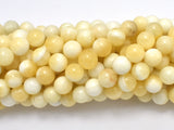 Honey Jade Beads, 8mm (8.5mm) Round Beads-Gems: Round & Faceted-BeadBeyond