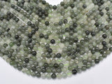 Green Rutilated Quartz Beads, 8mm Round Beads-Gems: Round & Faceted-BeadBeyond
