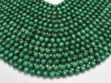Natural Malachite, 8mm Round Beads-Gems: Round & Faceted-BeadBeyond