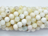 White Rainbow Moonstone 8mm Round-BeadBeyond