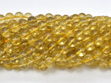 Gold Rutilated Quartz, 8mm Round Beads-Gems: Round & Faceted-BeadBeyond
