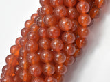 Carnelian Beads, Round, 8mm-Gems: Round & Faceted-BeadBeyond