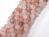 Red Hematoid Quartz, 8mm, Round, 16 Inch-BeadBeyond